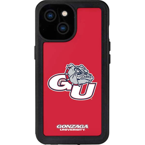 Gonzaga University GU Bulldogs iPhone 15 Waterproof Case